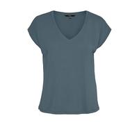 VERO MODA Vmfilli SS V-Neck tee Ga Noos, Resistente al Agua, L Mujeres