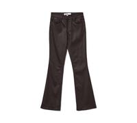 VERO MODA Vmflash Mr Flared Coated Pants Noos, Pastel de Chocolate, M / 30L Mujeres