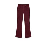 VERO MODA Vmflash Mr Flared Corduroy Pants Noos Vaqueros Fit, Puerto Tawny, 27W / 30L Mujeres