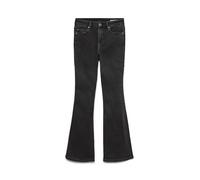 VERO MODA Vmflash Mr Flared Jeans Li170 Ga Noos, Negro, L / 32L