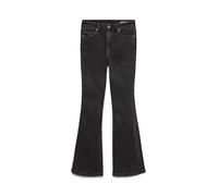 VERO MODA Vmflash Mr Flared Jeans Li170 Ga Noos, Negro, L / 34L