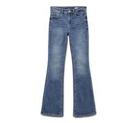 VERO MODA Vmflash Mr Jeans Svasati Li347 Noos Pantalones Vaqueros, Azul Medio (Denim BLU Medio), M / 34L para Mujer