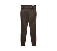 VERO MODA Vmflash Mr Skinny Coated Pants Noos, Pastel de Chocolate, M / 32L Mujeres