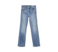 Vero Moda Vmflash Mr Straight Jeans Li347 Ga Noos, Azul Medio (Medium Blue Denim), M / 32L para Mujer