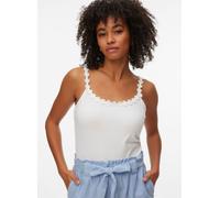 Vero Moda Vmflora Tank Top Jrs Box L Blanco