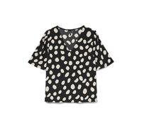 VERO MODA Vmfriga JRS Ga 2/4 V-Neck Top, Negro, XS