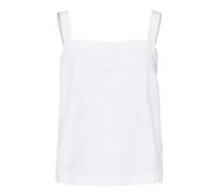 VERO MODA Vmgili WVN Ga Top de Cuello Cuadrado para Mujer, Blanco Brillante, XS