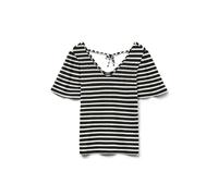 VERO MODA Vmgina 2/4 Short Top Jrs Ga Noos, Negro, M Mujeres
