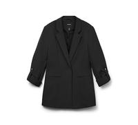 VERO MODA Vmgloria 3/4 Slim Blazer Noos, Negro, 42