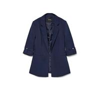 VERO MODA Vmgloria Slim Blazer Noos 3/4, Azul, 36 Mujeres