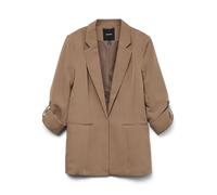 VERO MODA Vmgloria Slim Blazer Noos 3/4, fósil, 38 Mujeres