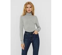 Vero Moda VMGLORY LS ROLLNECK BLOUSE GA NOOS XS Gris