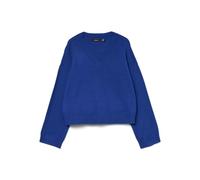 VERO MODA Vmgold Art LS V-Neck Pullover Jersey, Surf The Web, M para Mujer