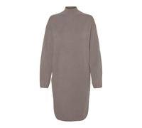 VERO MODA Vmgold Pinstripe-Vestido Corto de Cuello Alto, Moon Rock/Detail:Melange, S para Mujer