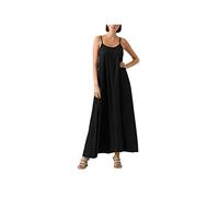 VERO MODA Vmharper SL Strap Maxi Vestido, Negro, S para Mujer