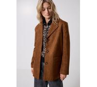 Vero Moda VMHAZEL LS FAUX SUEDE BLAZER 40 Marrón