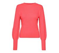 VERO MODA Vmhollypointelle LS O-NCK Pullove Ga Boo Suéter pulóver, Coral, S para Mujer