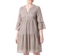 VERO MODA Vmhoney Lace 3/4 V-Neck Tunic Wvn Vestido Midi, Falda Lunar, M Mujeres