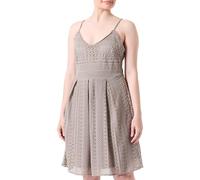 VERO MODA Vmhoney Wvn-Vestido de Encaje Plisado Verano, Falda Lunar, M para Mujer