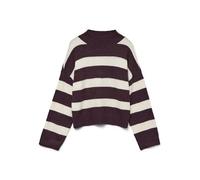 VERO MODA Vminez LS Highneck - Jersey Corto Boo, Winetasting., XS