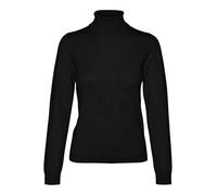 VERO MODA Vmiris LS Ga Noos Jersey Cuello Redondo Punto, Negro, XL para Mujer