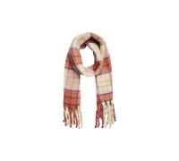 VERO MODA VMIVY League Scarf GA Noos Bufanda Burnt Sienna/Checks: Golden Spice/Oatmeal/Plum Perfect, talla única, Burnt Sienna/Checks: Golden Spice/OATMEAL/PLUM PERFECT, Talla única