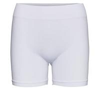 VERO MODA VMJACKIE Seamless Mini Shorts GA Noos, Pantalones Cortos De Las Mujeres, Snow White, S/M