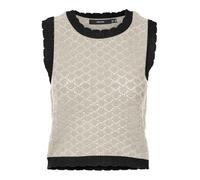 VERO MODA Vmjackie SL Short O-Neck Pullover Boo Suéter pulóver, Azul Marino. Detalles: sólido, M para Mujer