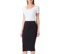 VERO MODA Vmjackie Vestido de Tubo sin Costuras para Mujer Ga Noos, Negro, L-XL
