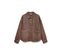 Vero Moda Vmjamie LS Denim Shacket Mix GA Noos, Jarra, x_l Mujeres