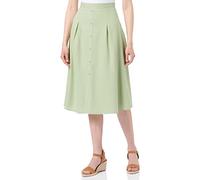 VERO MODA Vmjesmilo HW Calf Skirt Wvn Ga Noos Falda, Verde Claro, S para Mujer
