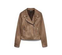VERO MODA VMJOSE Short Faux Suede Jacket NOOS Chaqueta, Chocolate Chip, L, marrón, L