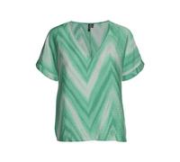 VERO MODA Vmjosie KUA SS Top Wvn Ga, Katydid/AOP:KUA, L para Mujer