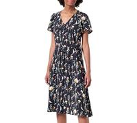 VERO MODA Vmjosie SS-Camiseta de Manga Corta Keid, Negro/AOP:Hazel, S para Mujer