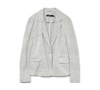 Vero Moda Vmjulia Ls Blazer Dnm Noos, Chaqueta Mujer, Grey, 36