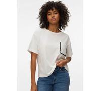 Vero Moda Vmjumbo S/S O-Neck T-Shirt Jrs Btq XS Blanco