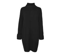 VERO MODA Vmjupiter LS Cowlneck Short Dress BF Vestido, Negro, S para Mujer