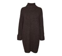 VERO MODA Vmjupiter LS Cowlneck Short Dress BF Vestido, Pastel de Chocolate, M para Mujer