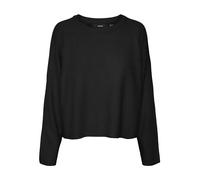 VERO MODA Vmjupiter LS O-Neck Jersey BF Punto, Negro, XS para Mujer