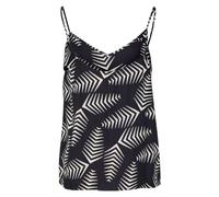 VERO MODA Vmkanya Singlet Top Wvn Btq, Negro/AOP: Kanya, L para Mujer
