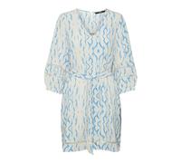 VERO MODA Vmkarin Jill Wvn Ga - Vestido Corto 3/4 Vestido de Verano Mujer (Pack de 1)