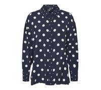 VERO MODA Vmkaya LS Shirt Wvn Ga Camisa, Blazer Azul Marino/AOP: katja, M Mujeres