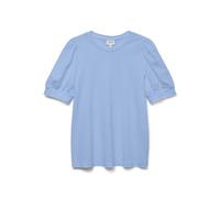 VERO MODA Vmkerry 2/4 O-Neck Top VMA Noos, Camiseta Mujer, Azul, L