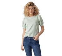 VERO MODA Vmkerry 2/4 O-Neck Top VMA Noos, Camiseta Mujer, Color Verde., XS