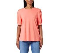 VERO MODA Vmkerry 2/4 O-Neck Top VMA Noos Camiseta, Georgia Peach, L para Mujer