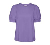 VERO MODA Vmkerry 2/4 O-Neck Top VMA Noos, Camiseta para Mujer, Morado Cachemira, L