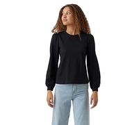 VERO MODA Vmkerry LS O-Neck Top VMA Noos Camiseta, Negro, XXL