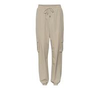 VERO MODA Vmkimberly HW Cargo Pant Noos - Pantalón para Mujer, Abbey Stone, MW x 30L