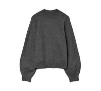 VERO MODA VMLEAF Suéter de Punto sin Cierre, Gris Oscuro, L, Gris Oscuro, L