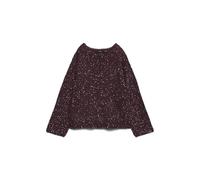 VERO MODA Vmleilani Stitch LS Boatneck Pullover Jersey, Winetasting, L para Mujer